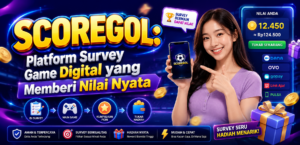 SCOREGOL: Platform Survey Game Digital yang Memberi Nilai Nyata